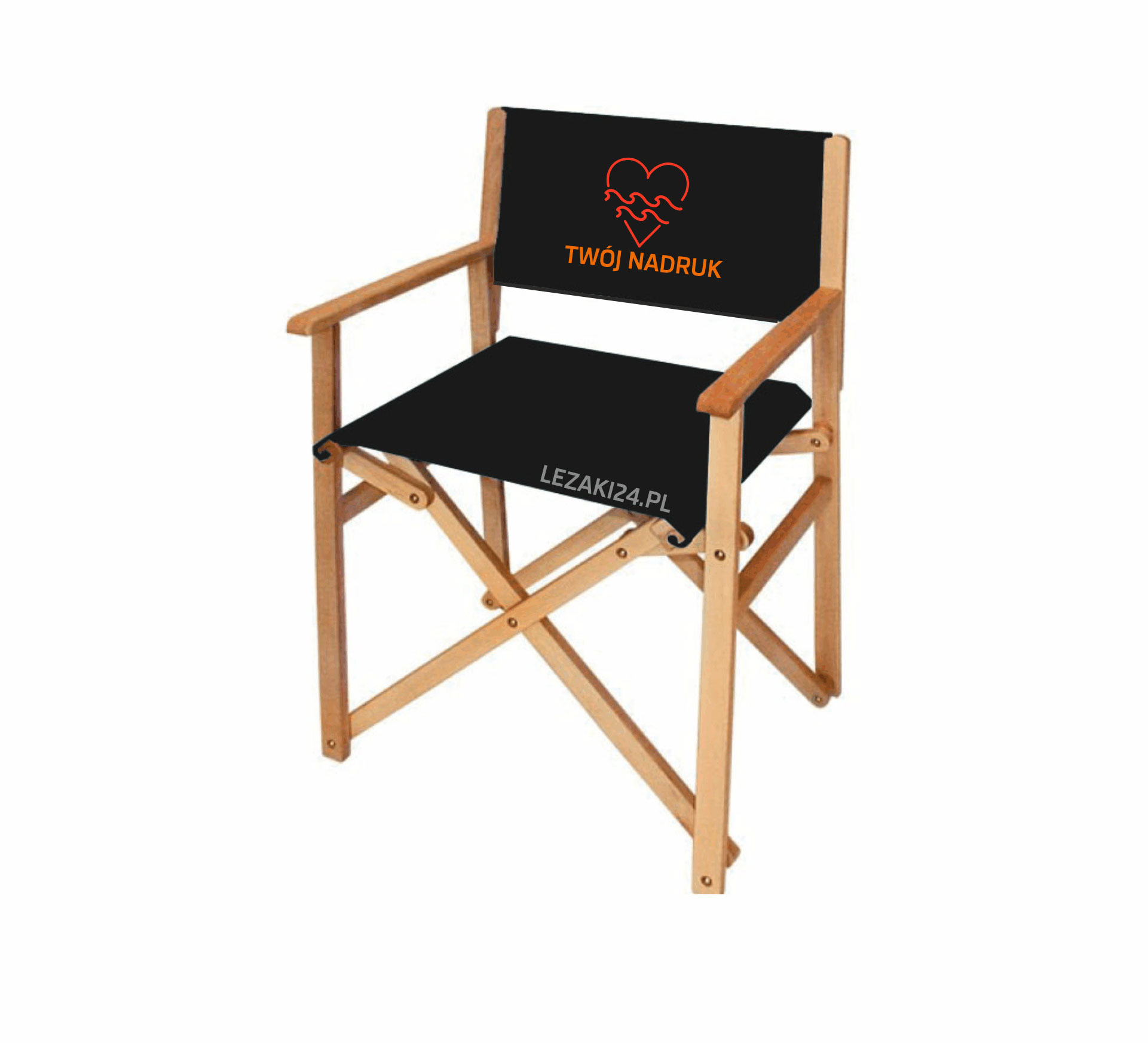 krzeselko rezyserskie z logo