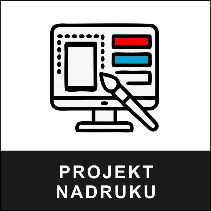 Projekt leżaka z nadrukiem